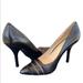 Nine West Shoes | Nine West Black Pumps With Mesh Toe | Color: Black | Size: 6.5