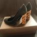 Gucci Shoes | Gucci Bamboo Suede Pumps | Color: Black | Size: 8