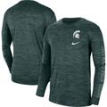 Men's Nike Green Michigan State Spartans Velocity Legend Team Performance Long Sleeve T-Shirt