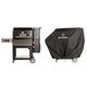 MasterBuilt Gravity Series 1050 Grill, Schwarz & ® - Wetterschutzhülle Gravity Series 1050 Digitaler Holzkohlegrill + Smoker