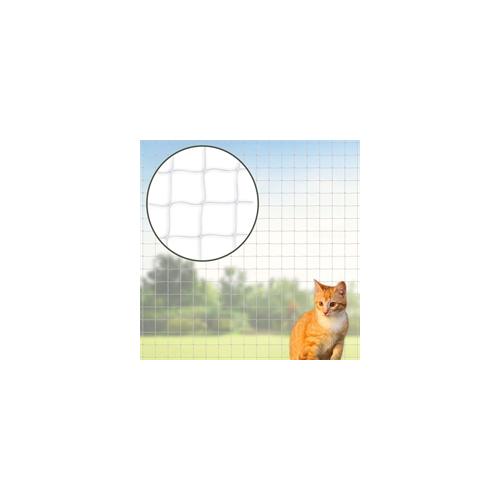 Katzennetz 6 x 3m für Fenster + Balkon + Voliere, transparent