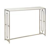Latitude Run® Treves 38.25" Console Table in Gray | 28 H x 38.25 W x 8.25 D in | Wayfair D2B8B9647F464F2DB0B7DD40C16CC72A