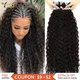 YAKI BEAUTY-Extensions de cheveux bouclés synthétiques tissage de cheveux ondulés Anjo Plus