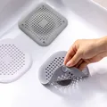 Bouchon de vidange de sol en silicone pour baignoire et douche dépistolet ant de cuisine filtre à