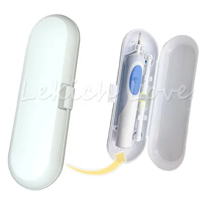 Étui de voyage pour brosse à dents électrique oral-b blanc Portable accessoires de salle de bain