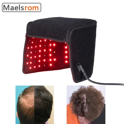 Capuchon de thérapie infrarouge et à la lumière rouge lampe 215 casque de repousse des cheveux
