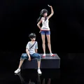 Anime Weathering with You Amano Hina and Morishima Hodaka Action Figure Base Asseyez-vous et Stand