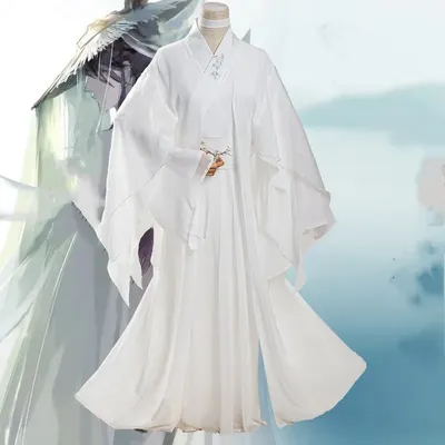 Costume de Cosplay Tian Guan Ci Fu Xie Lian blanc béni pour hommes et femmes Anime chinois