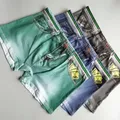 Boxers courts en denim pour hommes sous-vêtements en coton sexy slips pour hommes poudres