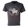 Neil Young-T-shirt Crozy Horse Roged Glory World Tour 91 rock ull dork gris