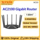 Tenda – routeur Wi-Fi sans fil AC23 2.4/5Ghz extension de la portée avec 7 antennes externes 6dbi