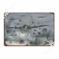 Flying Fortress In RapARek Metal Sign Poster B 17 Classique Diversification murale Décoration