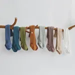 Enfants collants bébé fille collants coton tricoté infantile fille nouveau-né enfants bas enfant en