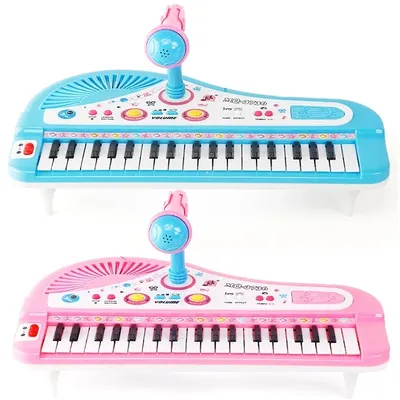 Piano à 37 touches pour filles instrument de musique clavier Musical avec Microphone Instruments