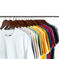 T-shirt en coton à manches courtes pour hommes t-shirts décontractés pour hommes t-shirts en Y