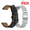 Bracelet de rechange en métal pour montre intelligente Xiaomi Mi Watch S1 Active Bracelet en cuir