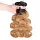 Rebecca – mèches péruviennes 3/4 naturelles Remy Body Wave ombré 2 tons de couleur T1B/27 #