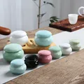 Boîte à thé en céramique portable mini pots hermétiques à café pot de poterie pour pommade