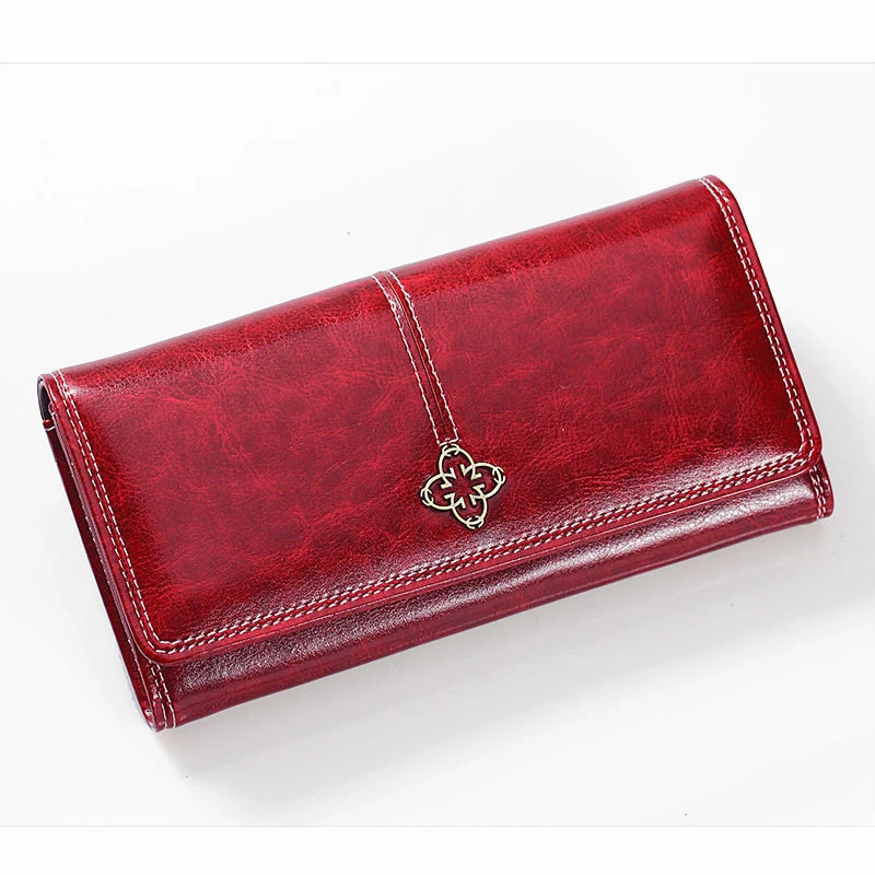 Portefeuille en cuir pour femme Femme luxe longs portefeuilles mode femmes sacs à main sacs d'argent 2022 sacs à main femmes sac à main porte-cartes