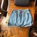 Brandy Melville Skirts | Brandy Melville Denim Miniskirt | Color: Blue | Size: S