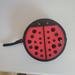 Kate Spade Bags | Kate Spade Ladybug Small Key Holder Coin Purse Red Black Wallet Rhinestone 3in | Color: Black/Red | Size: Os