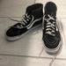 Vans Shoes | Black Hightop Vans Women’s 8.5/ Men’s 7 | Color: Black | Size: 7