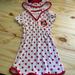 Disney Dresses | Girls Size 5 Minnie Mouse Towel Dress | Color: Red/White | Size: 5tg