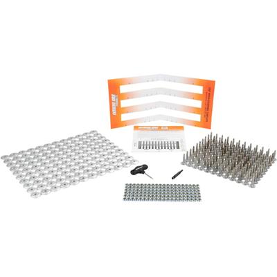Extreme Max 120 Stud Track Pack With Round Backers 1.625" Stud Length 5001.5508