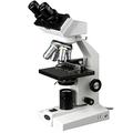 AmScope - 40X-1000X Binocular Biological Compound Microscope with Mechanical Stage - B100-MS