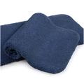 Non Slip Bath Mat 2 Pack Thickened Bath Rug for Bathroom Absorbent Ultra Soft Bathroom Mat Rug Fluffy Microfiber Bedside Rug Carpet Floor Mat, Quick-drying, Machine Washable - 50 x 80cm (Navy Blue)