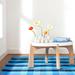 72 x 48 x 0.25 in Area Rug - Dash and Albert Rugs Happy Plaid Multicolor Indoor/Outdoor Rug, Polypropylene | 72 H x 48 W x 0.25 D in | Wayfair