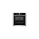 Brandt - Four intégrable multifonction 73l 60cm pyrolyse inox bop7534x - inox