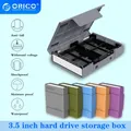 ORICO-Boîtier rigide de protection SSD M.2 avec étiquette pour disque dur de 2.5/3.5 pouces boîte