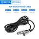 BOYA XLR-C1 C3 C5 C8 Femelle XLR Audio Microphone Câble pour téléchargements Vlog Shoot Vidéo