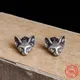 MKENDN Sphynx – boucles d'oreilles en argent Sterling 925 pour hommes et femmes Bijoux