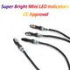 Mini clignotant LED pour moto indicateur de clignotant super lumineux approbation CE pour