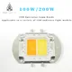 Lampe LED COB à puce 100W blanc chaud/froid 200W projecteur pour 2/4 personnes éclairage Spot