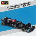 Bburago-Modèle de voiture de simulation de Formule 1 Super Toy Alliage 1:43 F1 Mercedes-jas