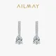 Ailmay – boucles d'oreilles en argent Sterling 925 véritable en forme de goutte d'eau de luxe en