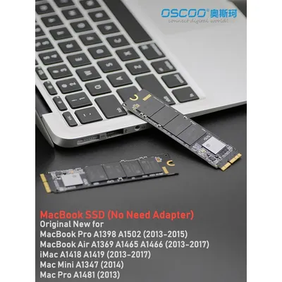 OSCOO – disque dur interne SSD nvve PCIe 2100 mo/s pour MacBook ordinateur portable et PC