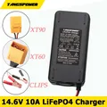 Chargeur de batterie Lifepo4 lampe de pêche lampe SG adaptateur CC entrée 14.6-12.6V avec