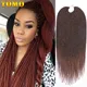 TOMO – Extensions de cheveux synthétiques au Crochet tresses au Crochet 16 couleurs 14 16 18