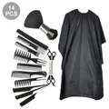 Kit de ciseaux de coiffure cape de coupe de cheveux brosse à cheveux pince à cheveux peigne de