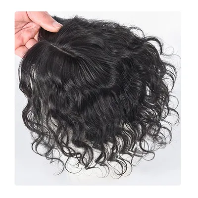 Extension de cheveux humains brésiliens à pince 8 pouces perruque de remplacement extensions de