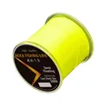 Ligne de pêche Semi-flottante Jack jaune 500m Monofilament Fluorescent résistance pôle de mer