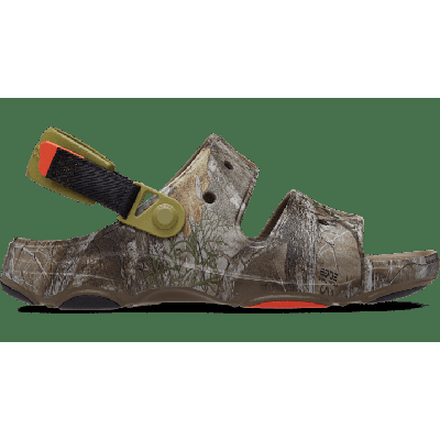 Crocs Walnut Classic All Terrain Realtree Edge Sandal Shoes