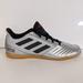 Adidas Shoes | Adidas Mens Predator F35630 Silver Black Running Shoes Sneakers Size 8.5 | Color: Silver | Size: 8.5