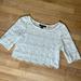 Urban Outfitters Tops | Lace Top | Color: Cream/White | Size: S