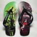 Disney Shoes | New~Havaianas Disney 2y Flip Flops~Star Wars~Darth Vader & Yoda~Black Red Green | Color: Black/Green | Size: 2b