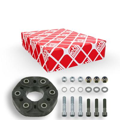 FEBI BILSTEIN Gelenk, Längswelle ProKit hinten mit Muttern für MERCEDES-BENZ 0004111100 A1644100015 A0004111100S1 26087